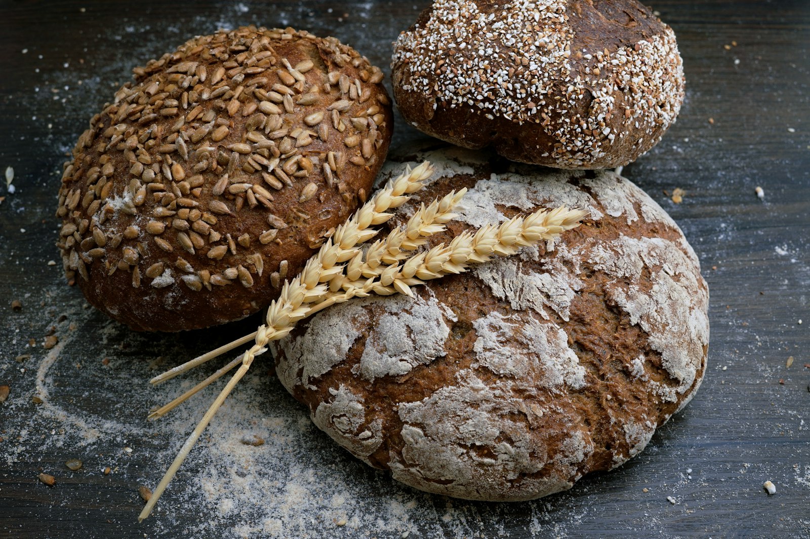 Fecal microbiota composition affects in vitro fermentation of rye, oat, and wheat bread