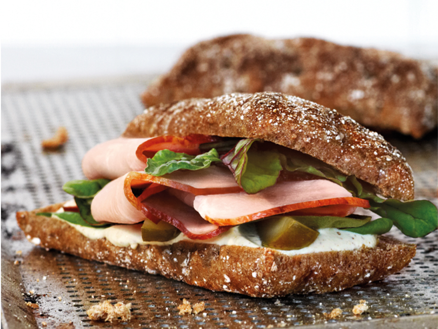 Smooth rye bread