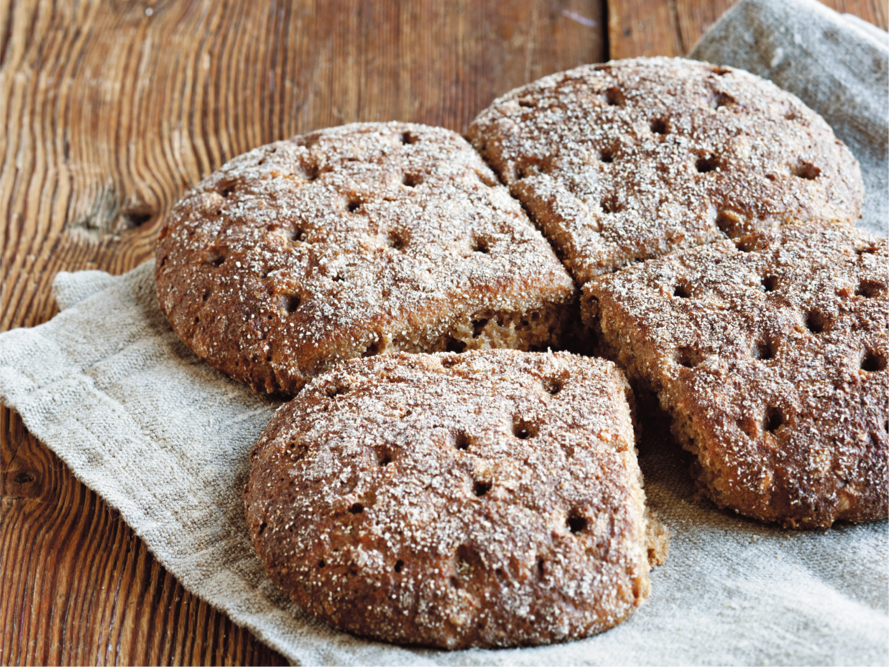 Smooth rye bread