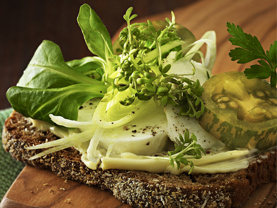 Smooth rye bread